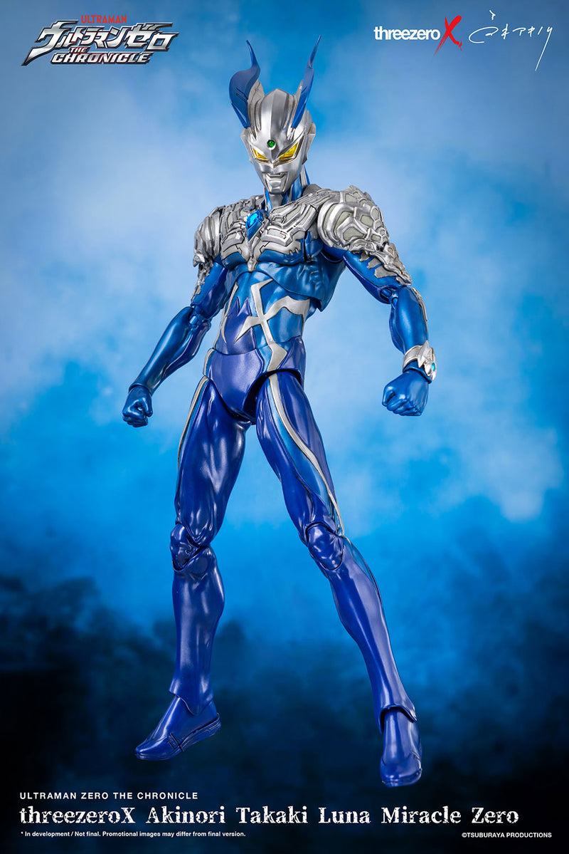 ThreeZero ThreezeroX Akinori Takaki Luna Miracle Zero - Ultraman Zero THE CHRONICLE Action Figure