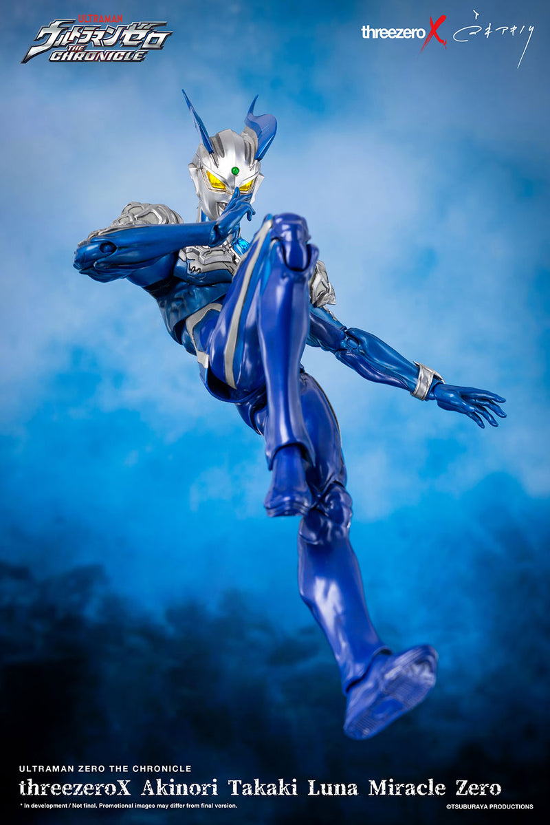 ThreeZero ThreezeroX Akinori Takaki Luna Miracle Zero - Ultraman Zero THE CHRONICLE Action Figure