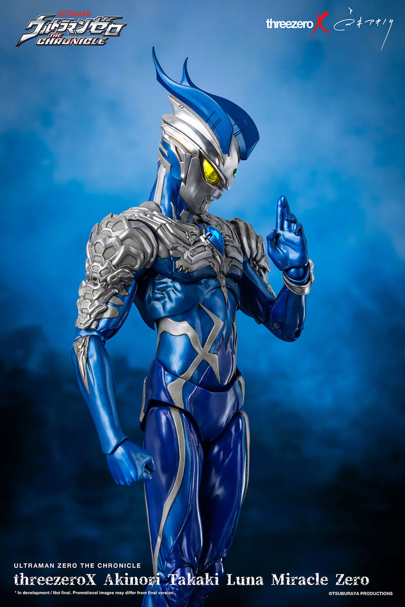 ThreeZero ThreezeroX Akinori Takaki Luna Miracle Zero - Ultraman Zero THE CHRONICLE Action Figure