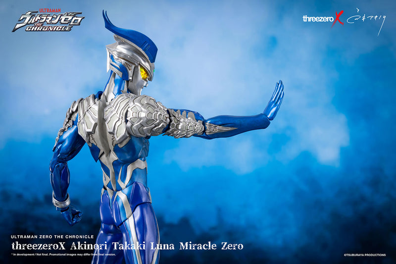 ThreeZero ThreezeroX Akinori Takaki Luna Miracle Zero - Ultraman Zero THE CHRONICLE Action Figure