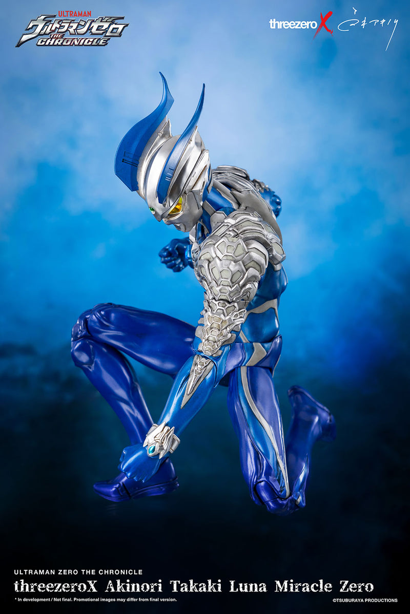 ThreeZero ThreezeroX Akinori Takaki Luna Miracle Zero - Ultraman Zero THE CHRONICLE Action Figure