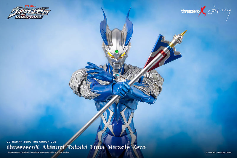 ThreeZero ThreezeroX Akinori Takaki Luna Miracle Zero - Ultraman Zero THE CHRONICLE Action Figure