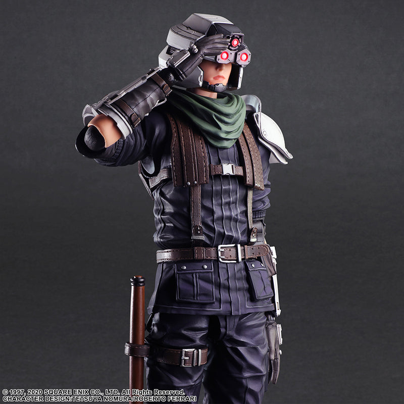 Square Enix Play Arts Kai Shinra Security Officer - Final Fantasy VII Remake Action Figure