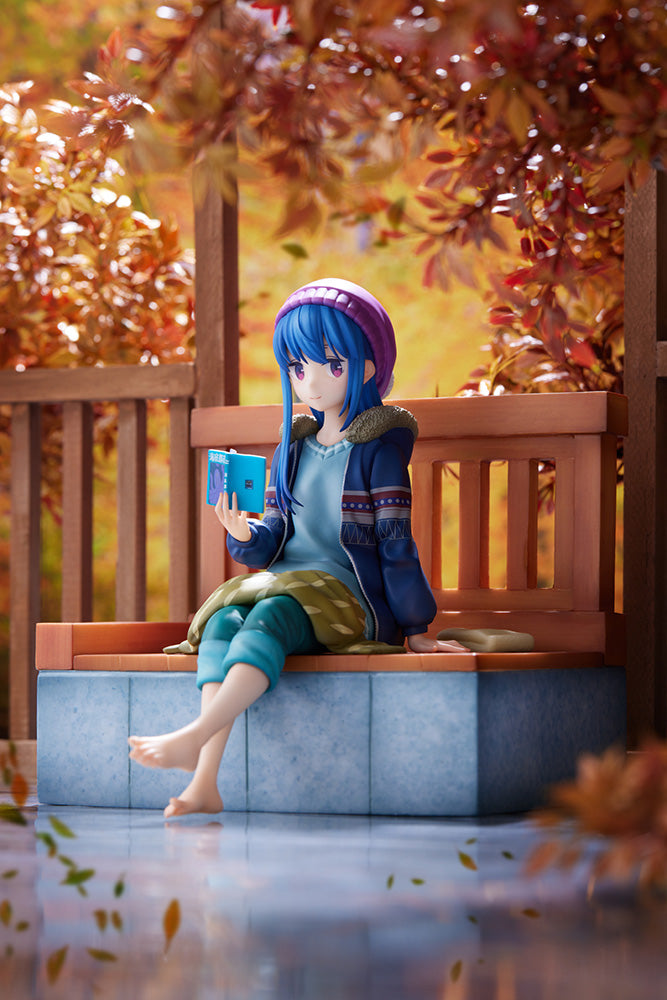 Amiami X Amakuni Rin Shima Footbath ver. - Laid-Back Camp 1/7 Scale Figure