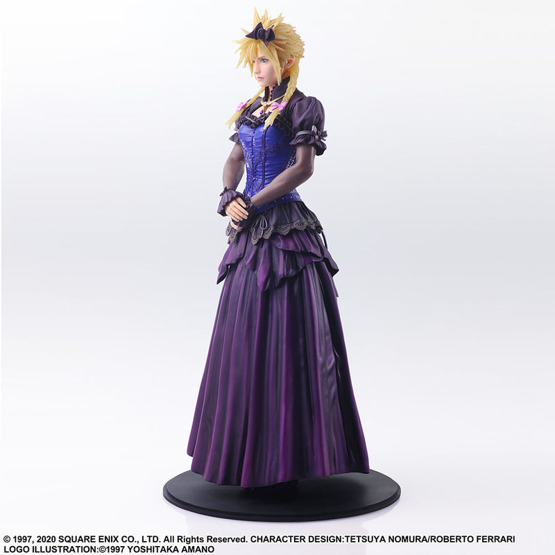 Square Enix Static Arts Cloud Strife Dress Ver. - Final Fantasy VII Remake Non Scale Figure