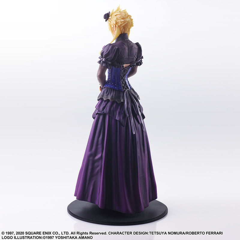 Square Enix Static Arts Cloud Strife Dress Ver. - Final Fantasy VII Remake Non Scale Figure