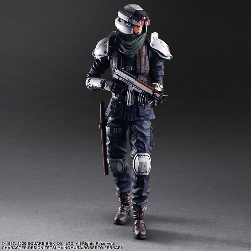 Square Enix Play Arts Kai Shinra Security Officer - Final Fantasy VII Remake Action Figure