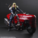 Square Enix Play Arts Kai Roche & Motorcycle Set - Final Fantasy VII Remake Action Figure