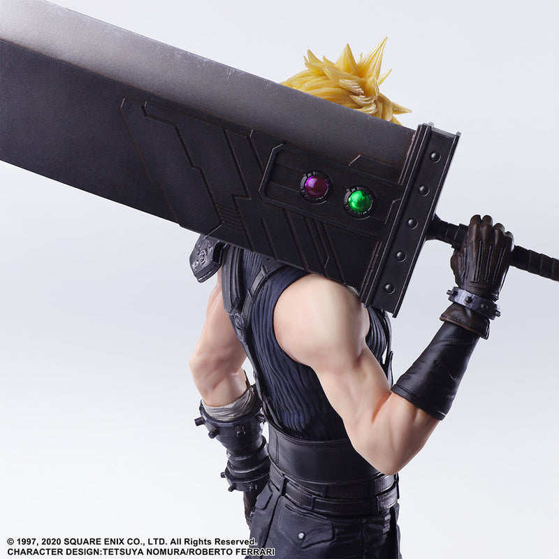 Square Enix Static Arts Cloud Strife - Final Fantasy VII Remake Non Scale Figure