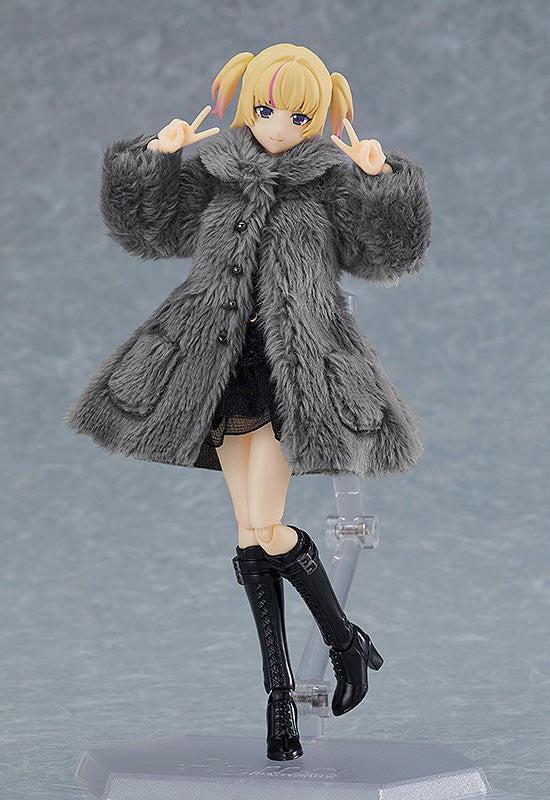Max Factory figma Styles Fur Coat - figma Styles Accessories