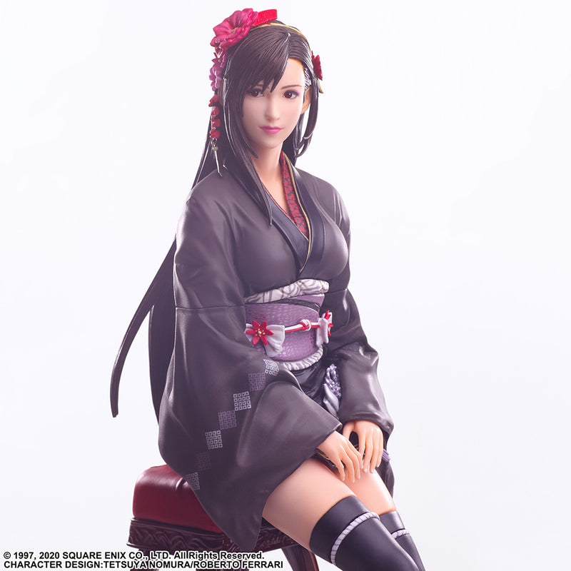 Square Enix Static Arts Tifa Lockhart Exotic Dress Ver. - Final Fantasy VII Remake Non Scale Figure