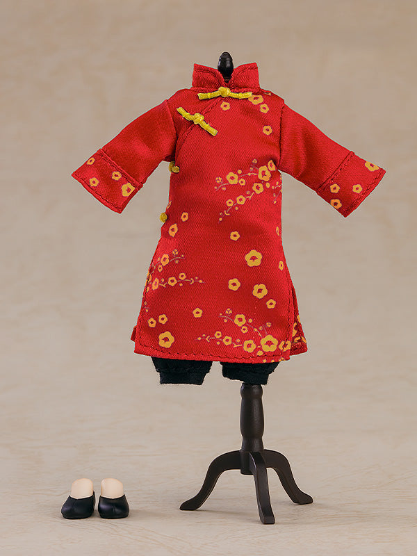 Good Smile Company Nendoroid Doll Outfit Set: Long Length Chinese Outfit (Red) - Nendoroid Doll Accessories