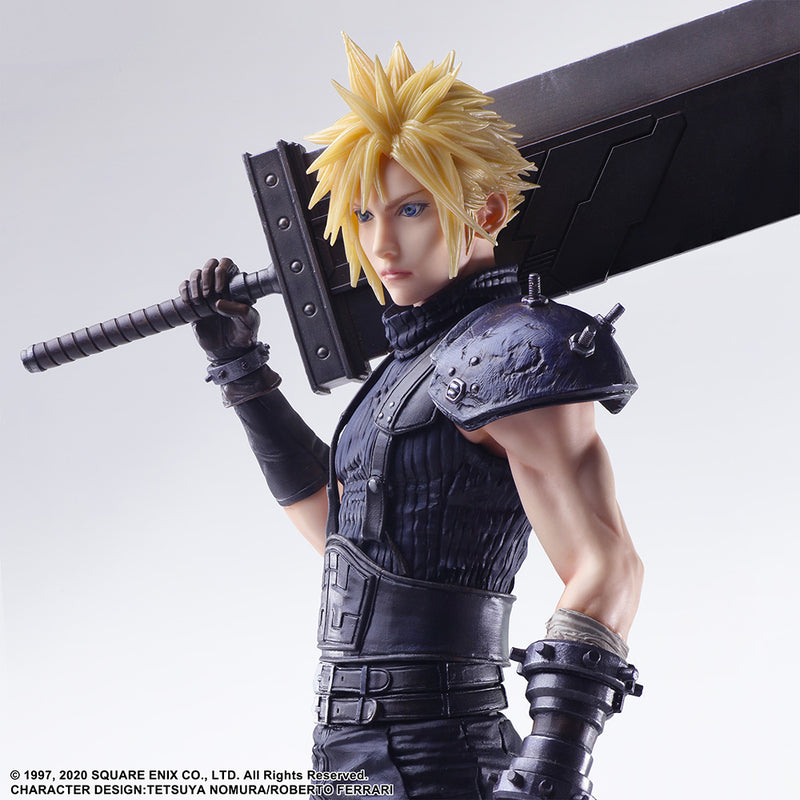 Square Enix Static Arts Cloud Strife - Final Fantasy VII Remake Non Scale Figure