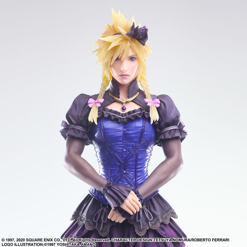 Square Enix Static Arts Cloud Strife Dress Ver. - Final Fantasy VII Remake Non Scale Figure