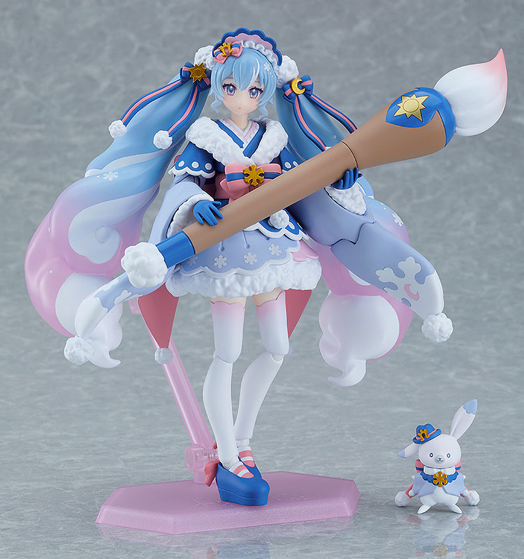 Max Factory EX-067 figma Snow Miku: Serene Winter ver. - Hatsune Miku Action Figure