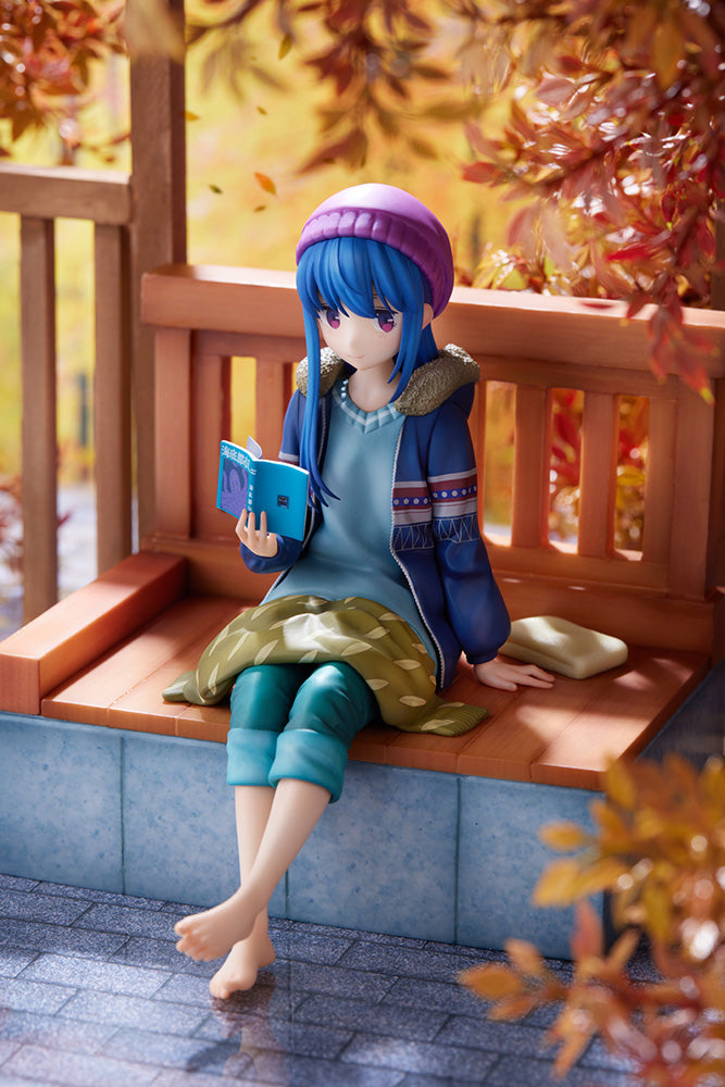 Amiami X Amakuni Rin Shima Footbath ver. - Laid-Back Camp 1/7 Scale Figure