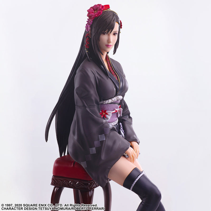 Square Enix Static Arts Tifa Lockhart Exotic Dress Ver. - Final Fantasy VII Remake Non Scale Figure