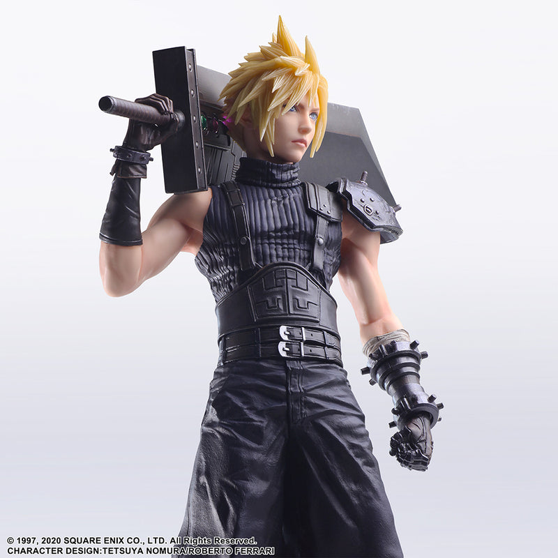 Square Enix Static Arts Cloud Strife - Final Fantasy VII Remake Non Scale Figure