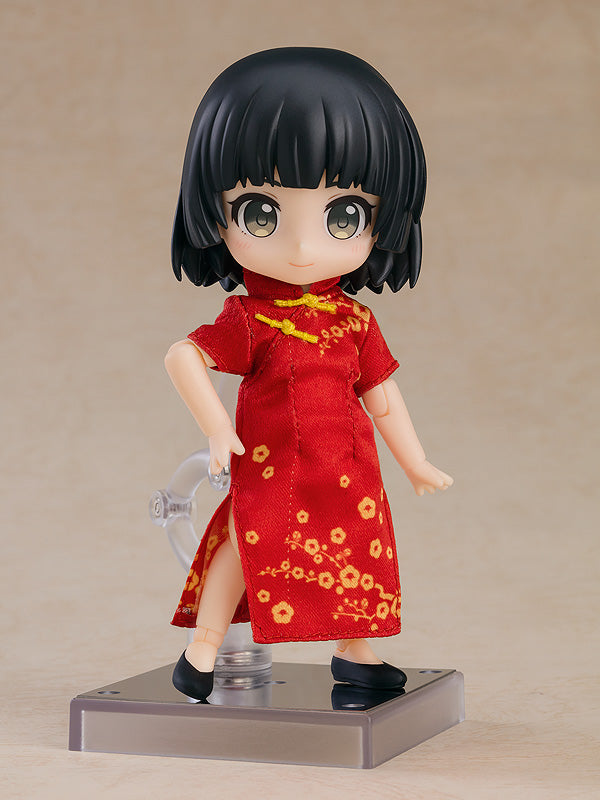 Good Smile Company Nendoroid Doll Outfit Set: Chinese Dress (Red) - Nendoroid Doll Accessories