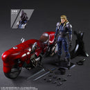 Square Enix Play Arts Kai Roche & Motorcycle Set - Final Fantasy VII Remake Action Figure