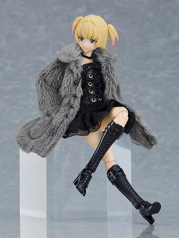 Max Factory figma Styles Fur Coat - figma Styles Accessories