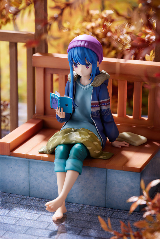 Amiami X Amakuni Rin Shima Footbath ver. - Laid-Back Camp 1/7 Scale Figure