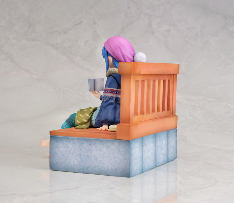 Amiami X Amakuni Rin Shima Footbath ver. - Laid-Back Camp 1/7 Scale Figure