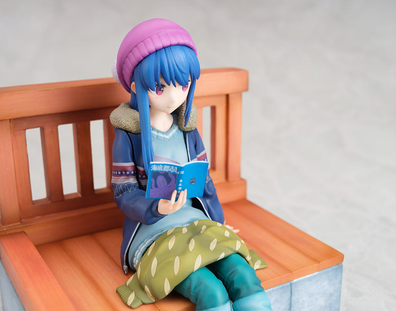 Amiami X Amakuni Rin Shima Footbath ver. - Laid-Back Camp 1/7 Scale Figure