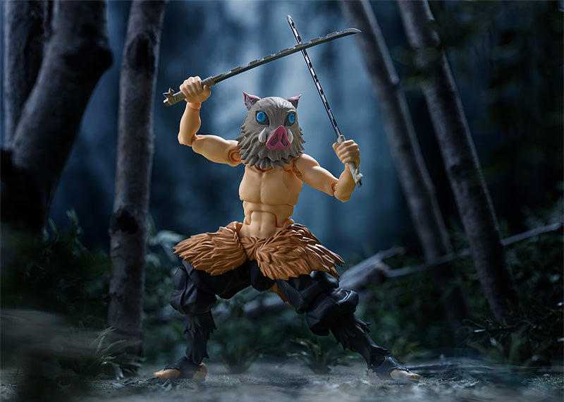 Max Factory 533 figma Inosuke Hashibira - Demon Slayer Action Figure