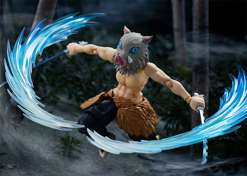 Max Factory 533-DX figma Inosuke Hashibira DX Edition - Demon Slayer Action Figure