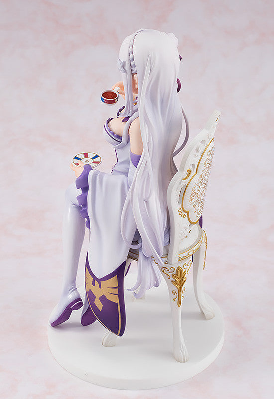 KADOKAWA Kdcolle Emilia: Tea Party Ver. (re-run) - Re:ZERO -Starting Life in Another World- 1/7 Scale Figure
