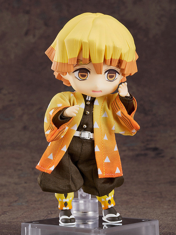 Good Smile Company Nendoroid Doll Zenitsu Agatsuma - Demon Slayer: Kimetsu no Yaiba Chibi Figure