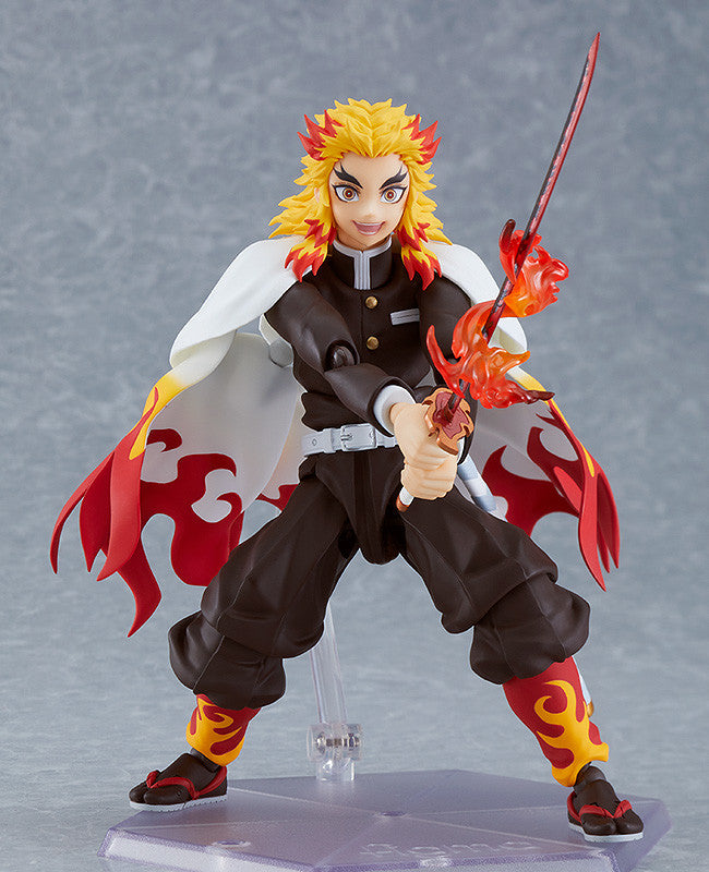 Max Factory 553 figma Kyojuro Rengoku - Demon Slayer: Kimetsu no Yaiba Action Figure