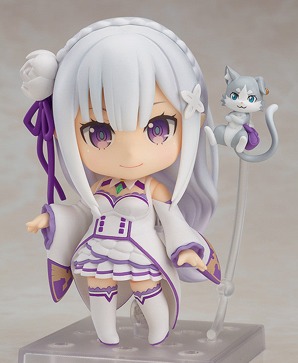 Good Smile Company 751 Nendoroid Emilia - Re:ZERO -Starting Life in Another World- Chibi Figure