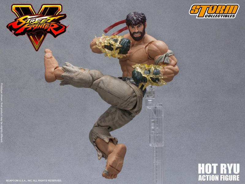 Storm Collectibles NYCC 2017 Exclusive Hot Ryu - Street Fighter V Action Figure