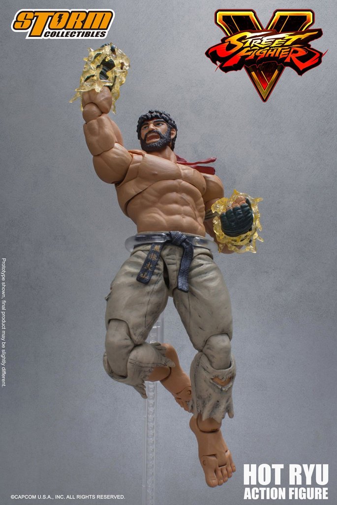 Storm Collectibles NYCC 2017 Exclusive Hot Ryu - Street Fighter V Action Figure