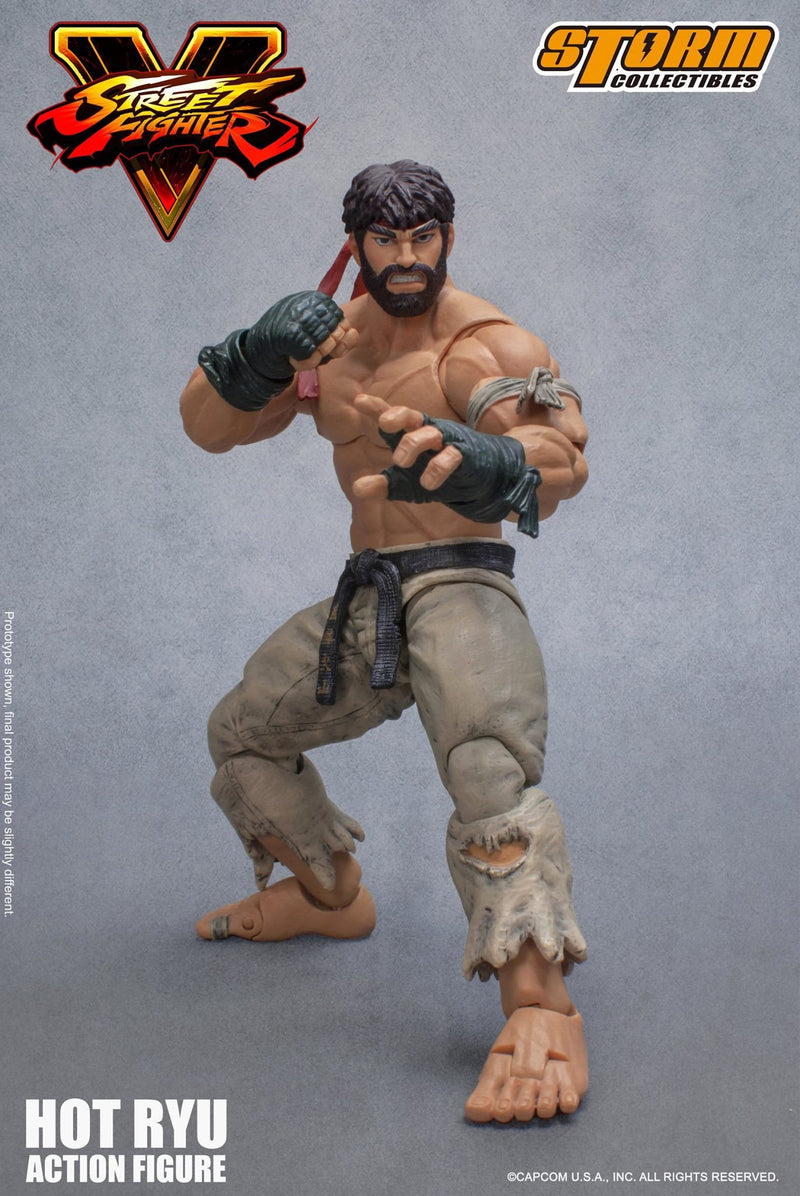 Storm Collectibles NYCC 2017 Exclusive Hot Ryu - Street Fighter V Action Figure