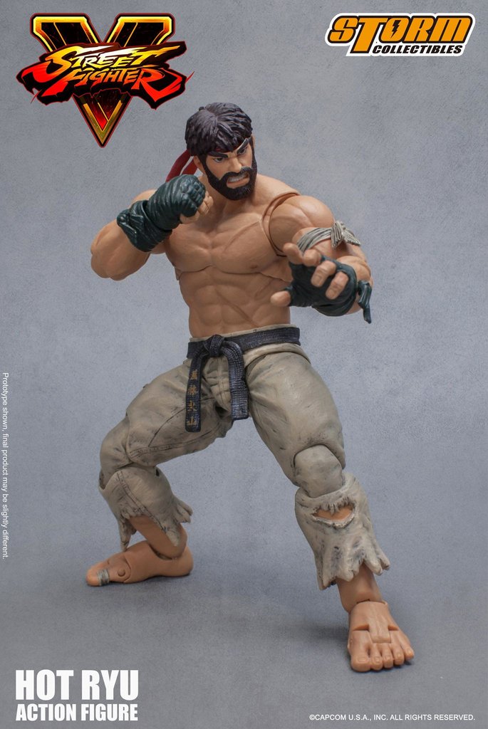 Storm Collectibles NYCC 2017 Exclusive Hot Ryu - Street Fighter V Action Figure