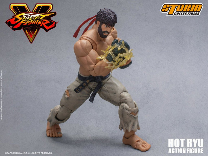 Storm Collectibles NYCC 2017 Exclusive Hot Ryu - Street Fighter V Action Figure