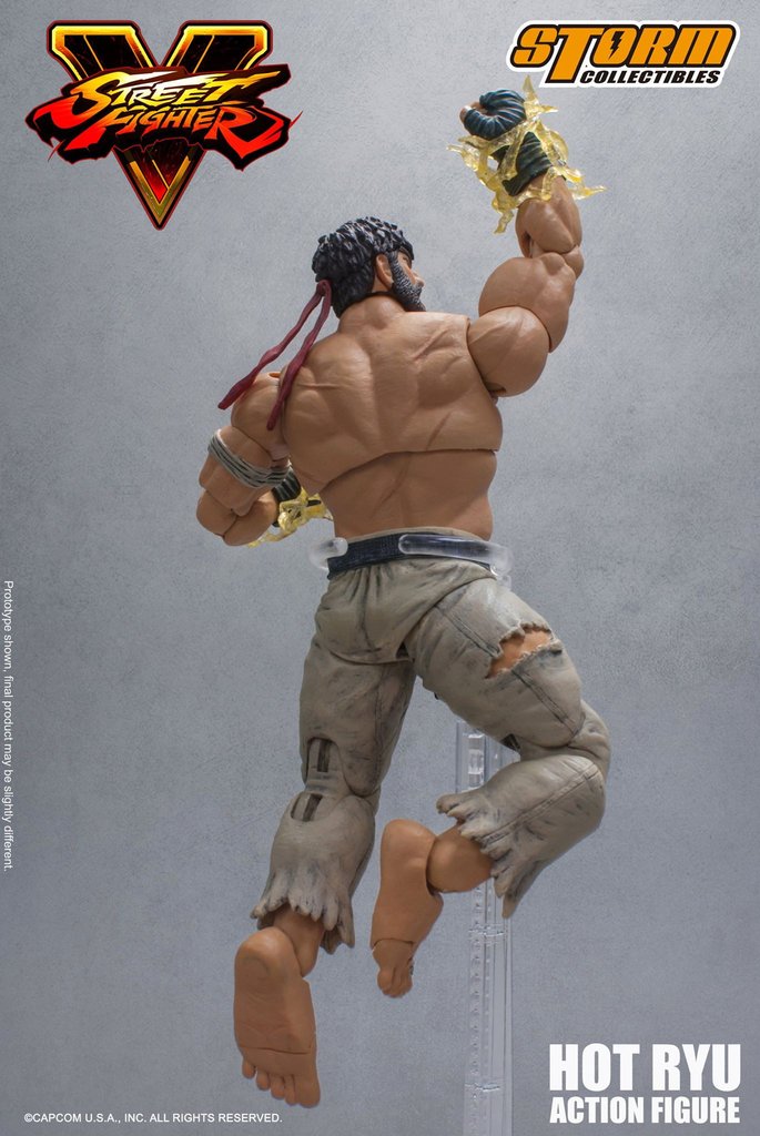 Storm Collectibles NYCC 2017 Exclusive Hot Ryu - Street Fighter V Action Figure