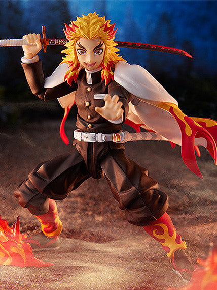 Max Factory 553 figma Kyojuro Rengoku - Demon Slayer: Kimetsu no Yaiba Action Figure