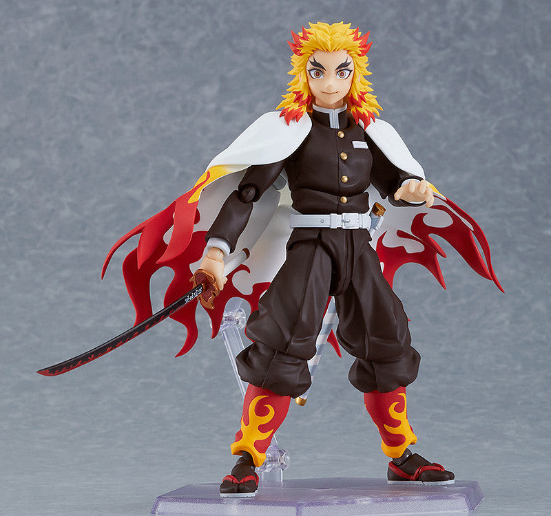 Max Factory 553 figma Kyojuro Rengoku - Demon Slayer: Kimetsu no Yaiba Action Figure