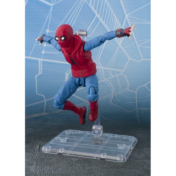BANDAI Tamashii Nations S.H.Figuarts Spider-Man (Home Made Suit Ver.) - Spider-Man: Homecoming Action Figure