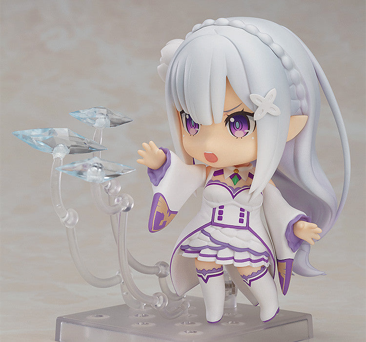 Good Smile Company 751 Nendoroid Emilia - Re:ZERO -Starting Life in Another World- Chibi Figure