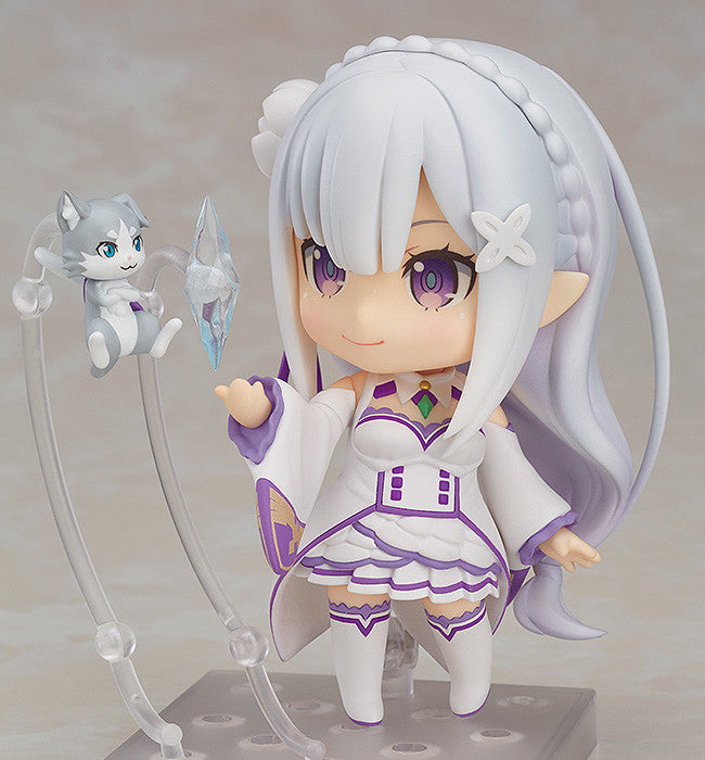 Good Smile Company 751 Nendoroid Emilia - Re:ZERO -Starting Life in Another World- Chibi Figure