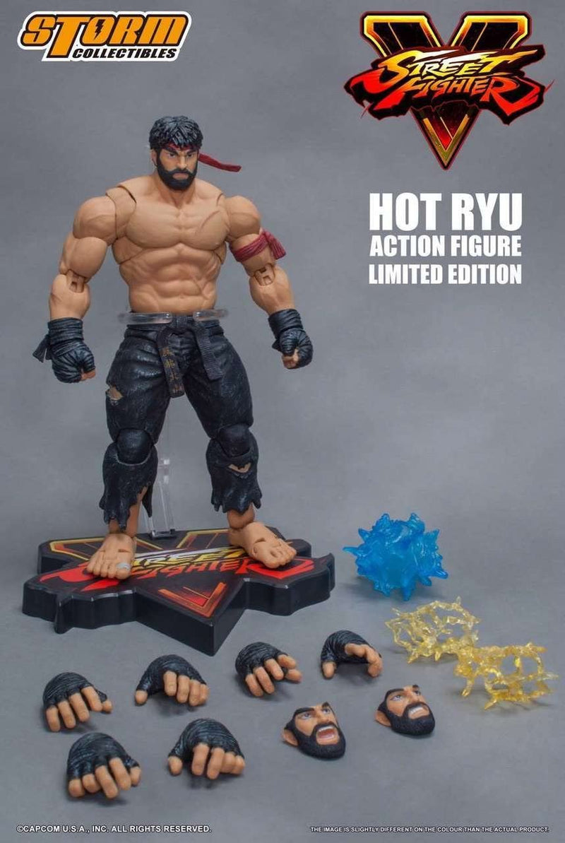 Storm Collectibles NYCC 2017 Exclusive Hot Ryu - Street Fighter V Action Figure