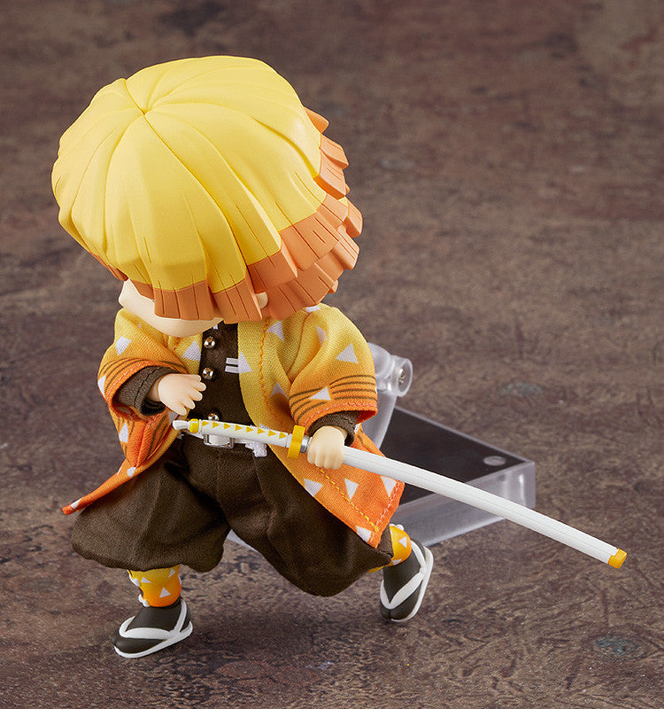 Good Smile Company Nendoroid Doll Zenitsu Agatsuma - Demon Slayer: Kimetsu no Yaiba Chibi Figure