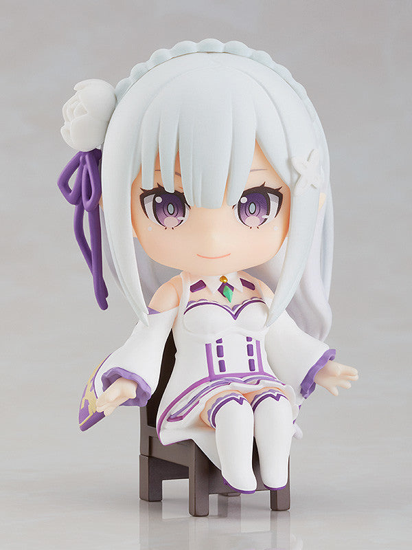 Good Smile Company Nendoroid Swacchao! Emilia - Re:Zero -Starting Life in Another World- Chibi Figure