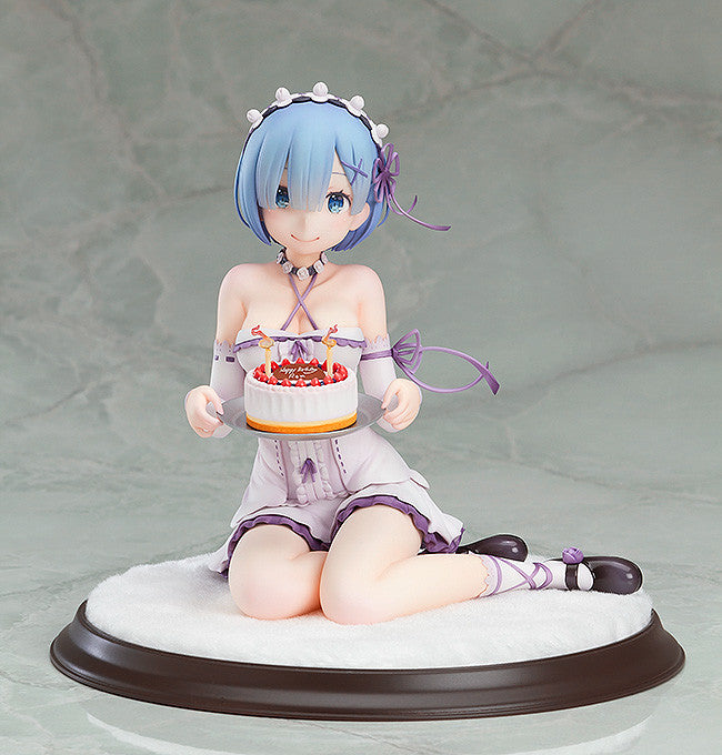 KADOKAWA Kdcolle Rem: Birthday Cake Ver.(re-run) - Re:ZERO -Starting Life in Another World- 1/7 Scale Figure