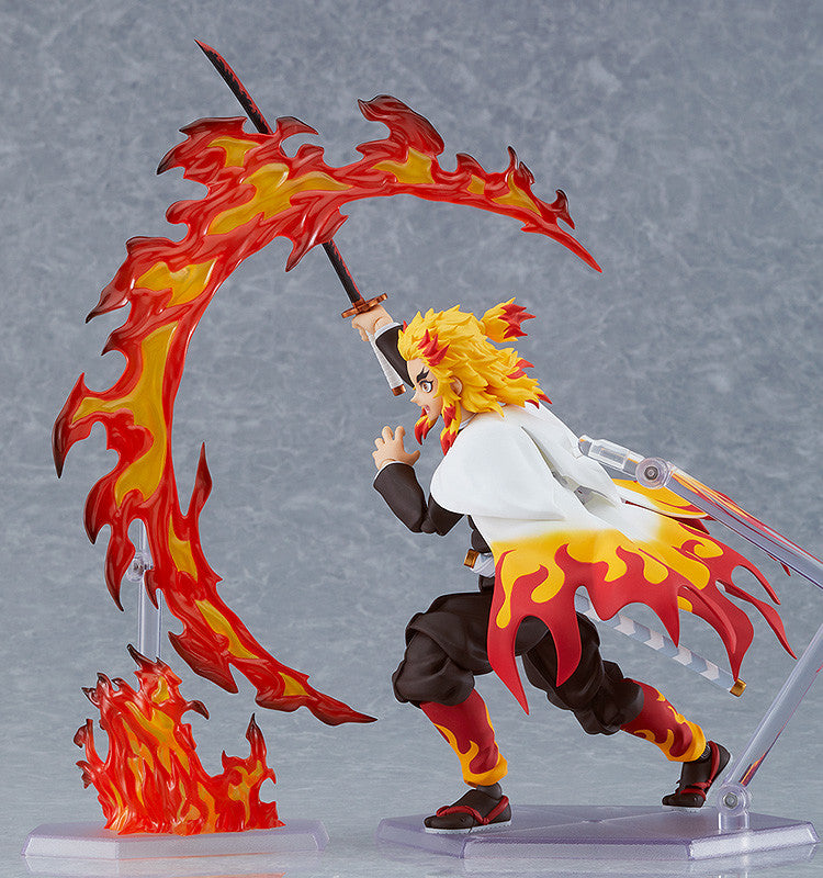 Max Factory 553 figma Kyojuro Rengoku - Demon Slayer: Kimetsu no Yaiba Action Figure